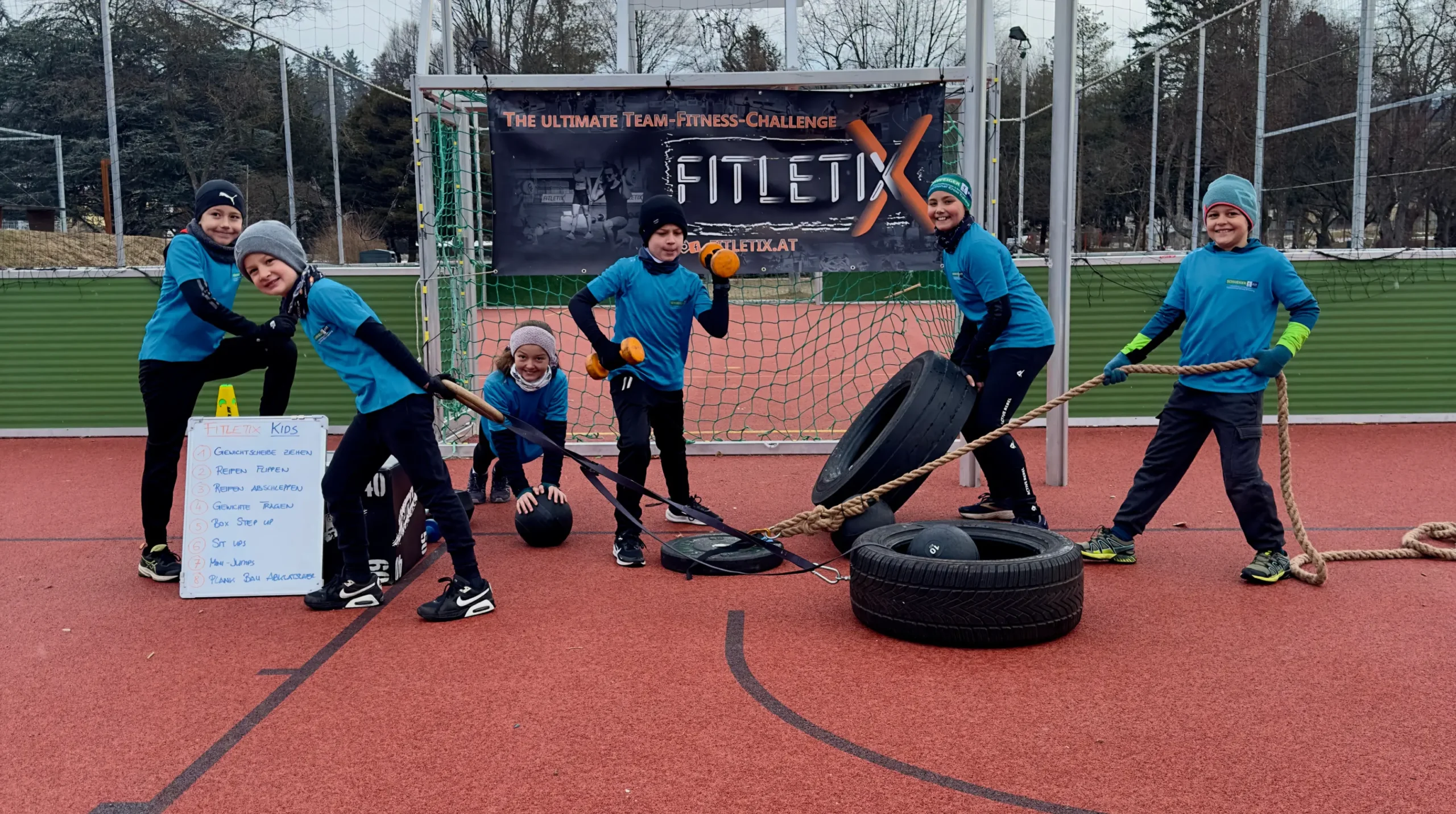 kids race fitness event